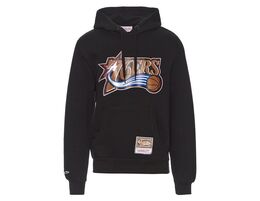 Mitchell & Ness Philadelphia 76ers Logo huppari musta