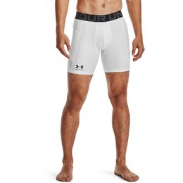 Under Armour HeatGear kompressioshortsit valkoinen