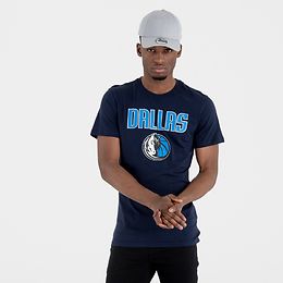 New Era Dallas Mavericks Logo t-paita navy