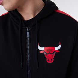 New Era Chicago Bulls NBA Panel hupparitakki musta