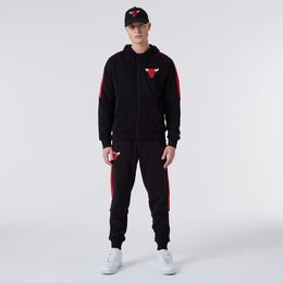 New Era Chicago Bulls NBA Panel hupparitakki musta