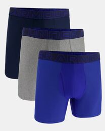 UNDER ARMOUR BOKSERIT 3-PACK SININEN/HARMAA