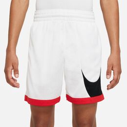 Nike DriFit HBR Shortsit Junior Valkoinen/Punainen/Musta