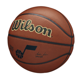 Wilson Utah Jazz Alliance Sisä/ulkopallo (musta logo) - koko 7