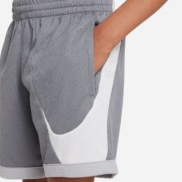 Nike DriFit HBR Shortsit Junior - Harmaa