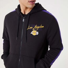 New Era Los Angeles Lakers NBA Script hupparitakki musta