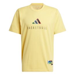 ADIDAS LOGO BB T-PAITA KELTAINEN