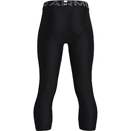 Under Armour HeatGear lasten 3/4 kompressiohousut musta