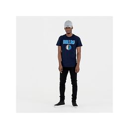 New Era Dallas Mavericks Logo t-paita navy