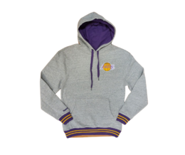 Mitchell & Ness Los Angeles Lakers Classic French Terry huppari vaaleanharmaa