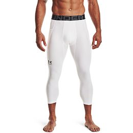 Under Armour HeatGear 3/4 kompressiohousut valkoinen