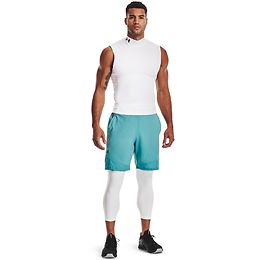 Under Armour HeatGear 3/4 kompressiohousut valkoinen