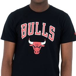 New Era Chicago Bulls Team Logo t-paita musta