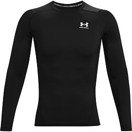 Under Armour HeatGear Kompressiopaita pitkähihainen musta