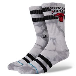 Stance Chicago Bulls Dyed sukat harmaa 1-pack