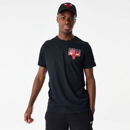 New Era Chicago Bulls Skyline Script T-Paita