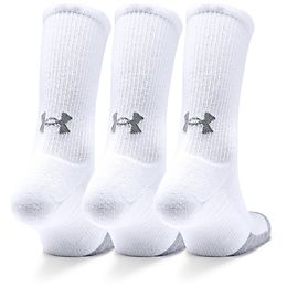 Under Armour Heatgear Sukat 3-Pack Valkoinen