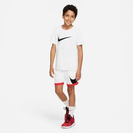 Nike DriFit HBR Shortsit Junior Valkoinen/Punainen/Musta