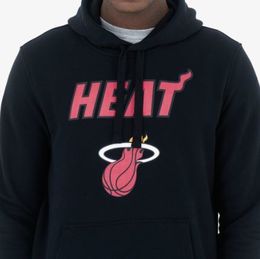 New Era Miami Heat huppari musta