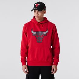 New Era Chicago Bulls Outline Logo huppari punainen