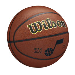 Wilson Utah Jazz Alliance Sisä/ulkopallo (musta logo) - koko 7