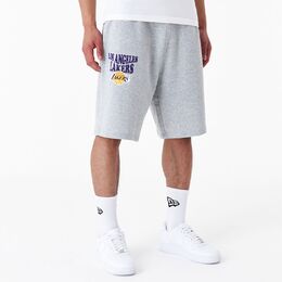 NEW ERA LAKERS SCRIPT SHORTSIT