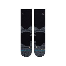 Stance Icon Sport Crew sukat 1-pack musta