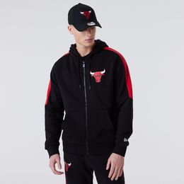 New Era Chicago Bulls NBA Panel hupparitakki musta