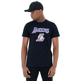 New Era Los Angeles Lakers Team Logo t-paita musta