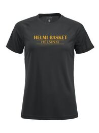 Helmi Basket naisten tekninen t-paita musta