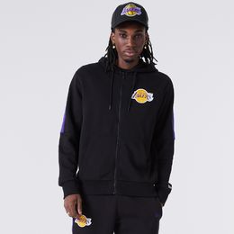 New Era Los Angeles Lakers NBA Panel hupparitakki musta