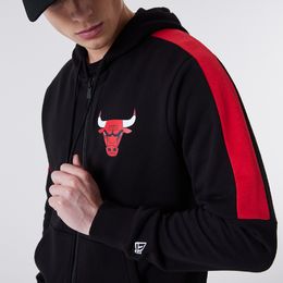 New Era Chicago Bulls NBA Panel hupparitakki musta