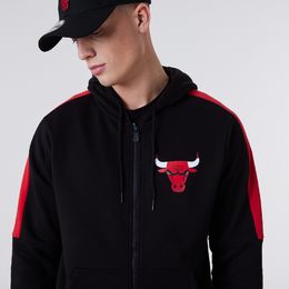 New Era Chicago Bulls NBA Panel hupparitakki musta