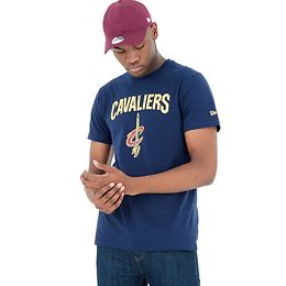 New Era Cleveland Cavaliers Team Logo T-paita tummansininen