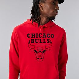 New Era Chicago Bulls Team Logo Huppari punainen